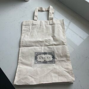 Gucci dust bag tote new